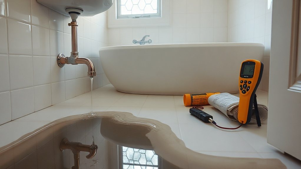 Insurer-ready escape of water trace and access report in Clapham