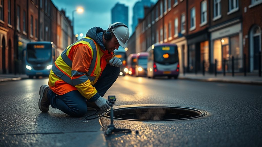 Underground Leak Detection Dalston E8 in Clapham