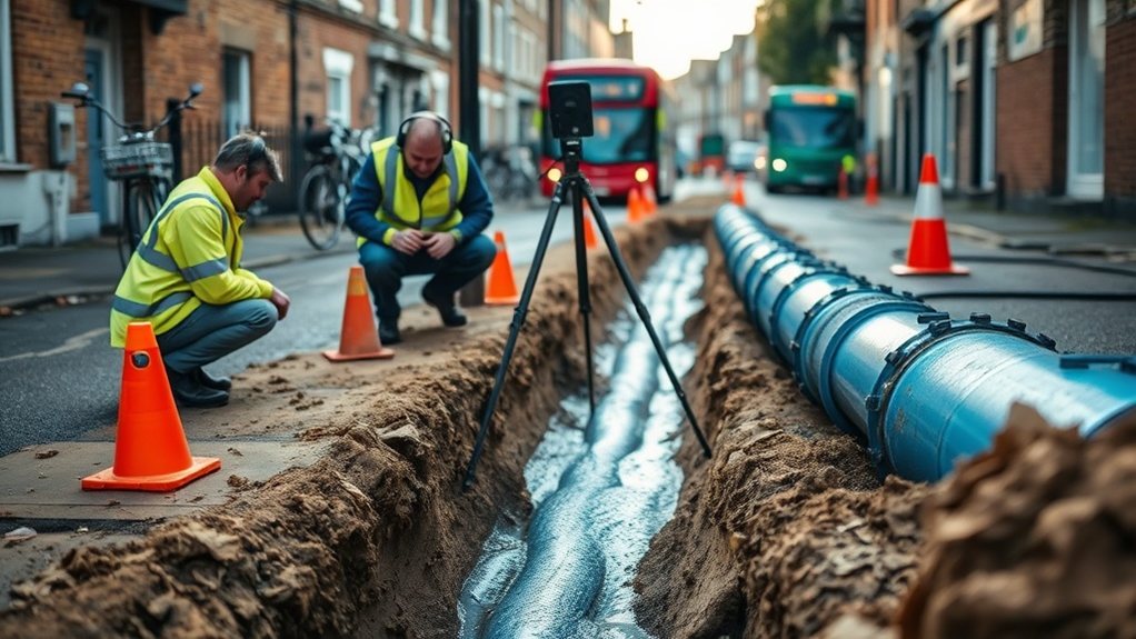 Water Main Leak Detection Hoxton N1 in Clapham